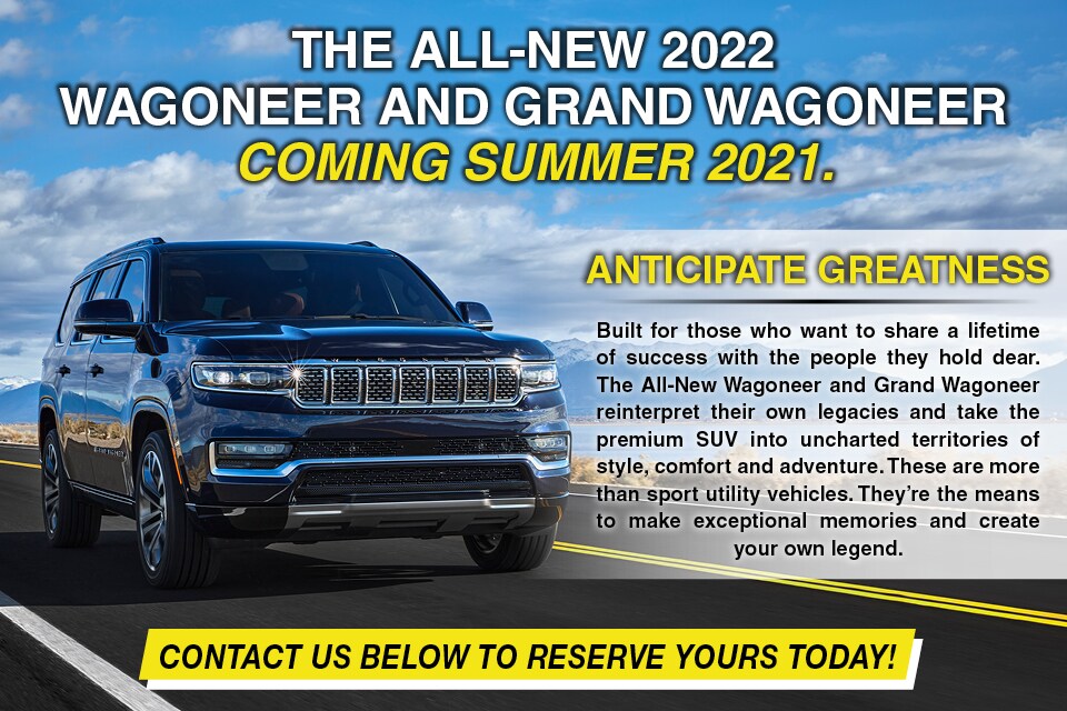 The All-New 2022 Jeep Wagoneer and Grand Wagoneer