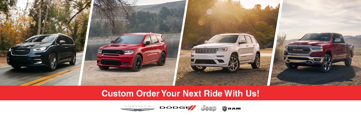 Custom Order Your Vehicle