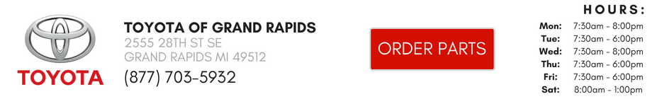 TOYOTA OF GRAND RAPIDS PARTS