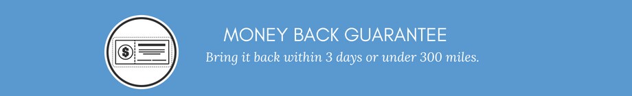 money back guarantee