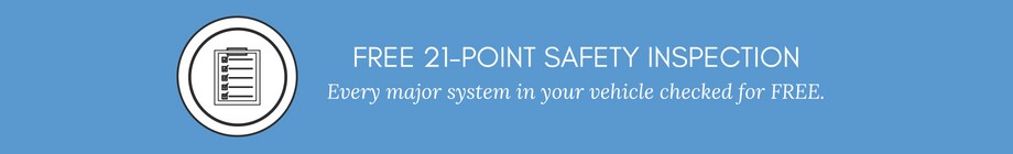 free 21 point safety inspection