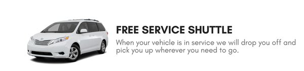 FREE SERVICE SHUTTLE