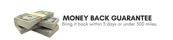 MONEY BACK GUARANTEE