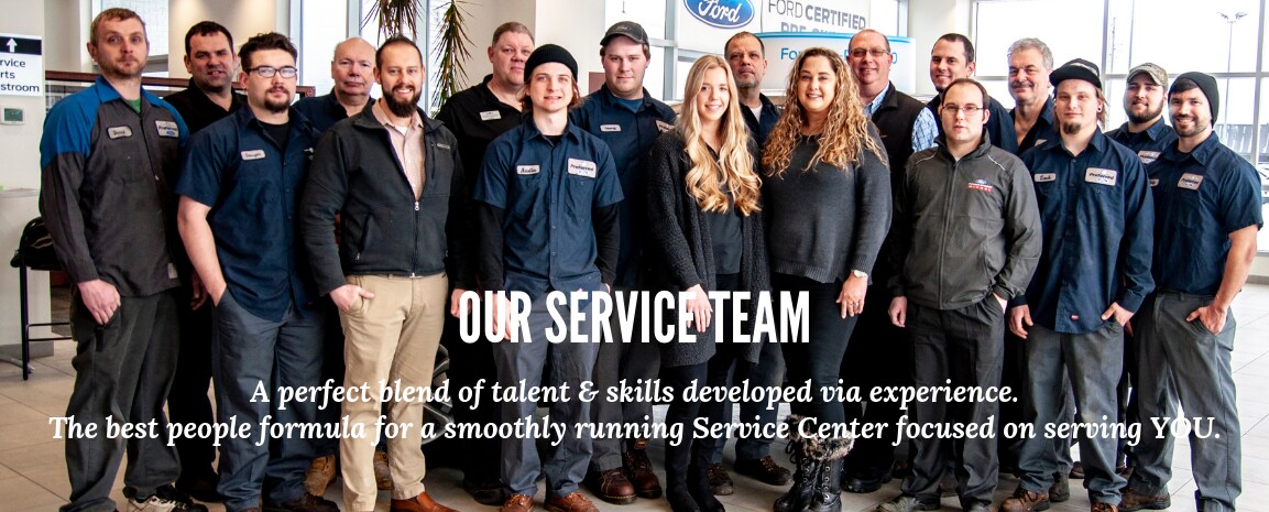preferred ford service team
