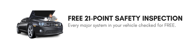 FREE 21 POINT SAFETY INSPECTION