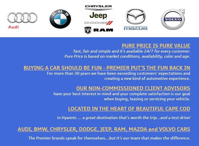 Top 5 reasons how Premier would like to earn your business