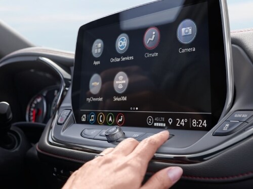 2025 Chevrolet Blazer close up view of touchscreen