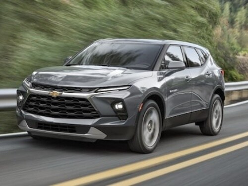 2025 Chevrolet Blazer driving on a highway