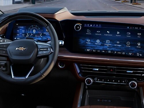 2025 Chevrolet Suburban view of dash