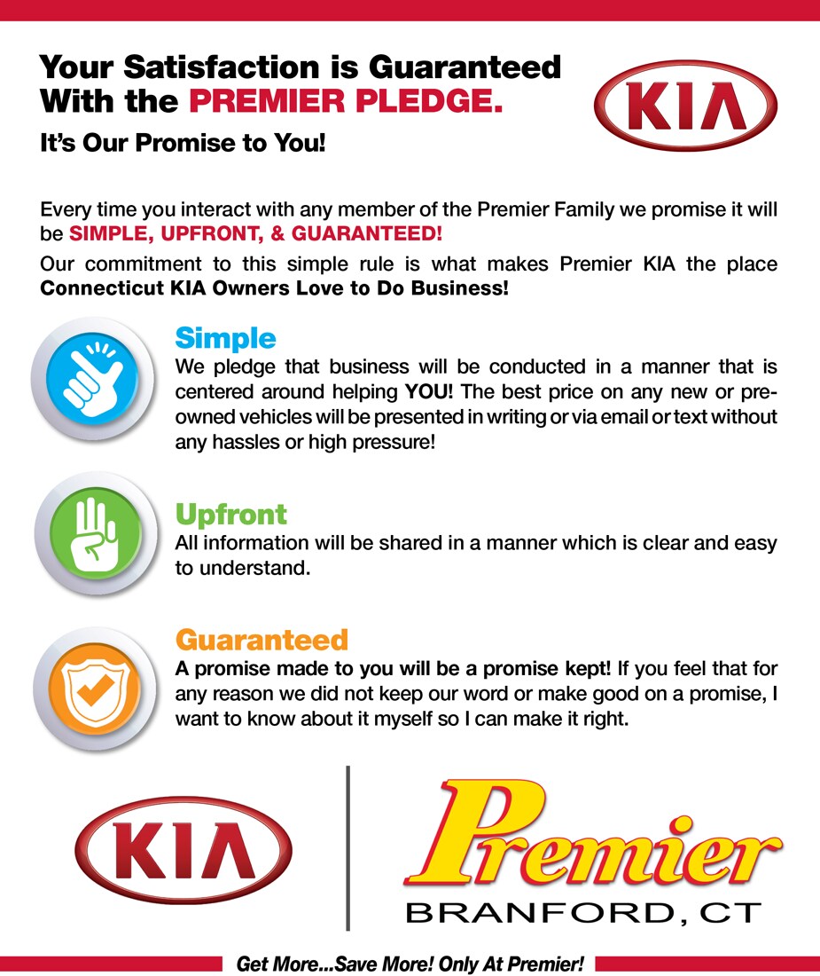 Our Pledge To You - Get More Save More