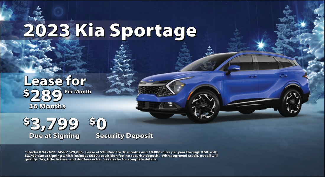 Jan-2023-1100x600-2023-Kia-Sportage-Banner.jpg 2023 Kia Sportage Lease for $289/mo.