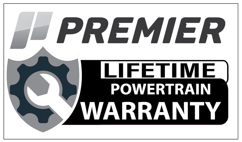 Premier Lifetime Powertrain Warranty logo