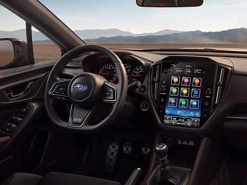2024 Subaru WRX interior