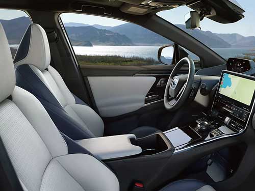 2023 Subaru Solterra interior seats