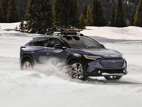 2024 Subaru Solterra off-roading