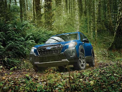 22023 Subaru Forester Wilderness off-roading