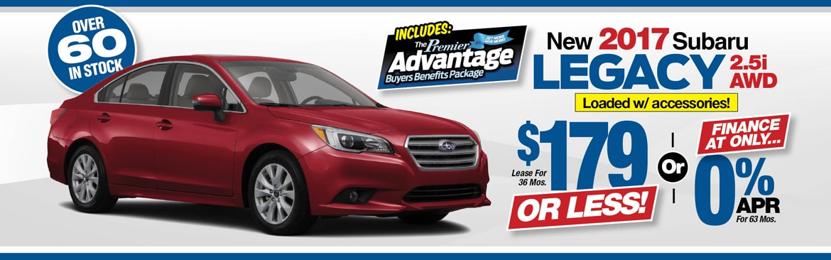 Subaru CT Dealer Legacy Special Offer