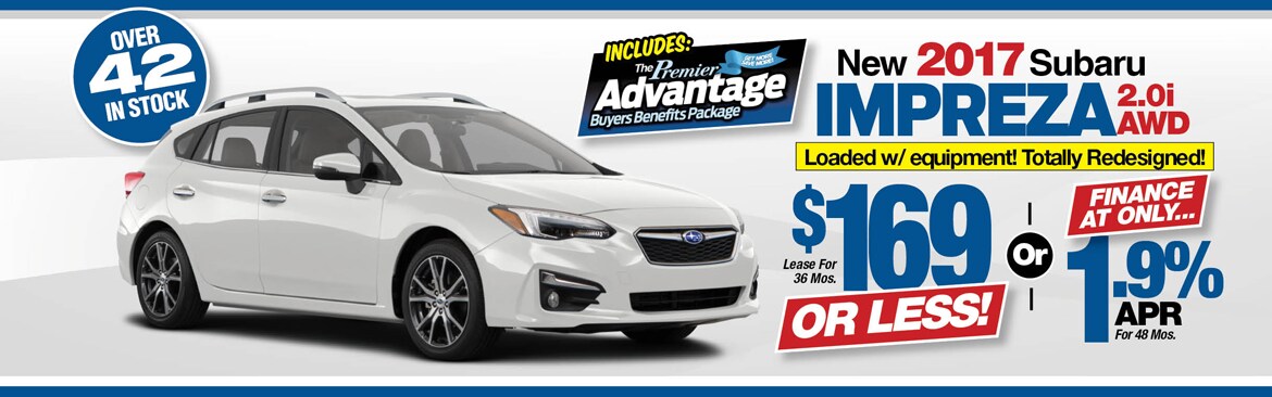 Subaru CT Dealer Impreza Special Offer