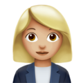 Woman Salesperson