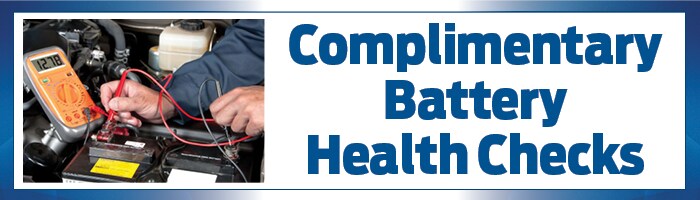 Complimentary Battery Health Checks free battery checks each service