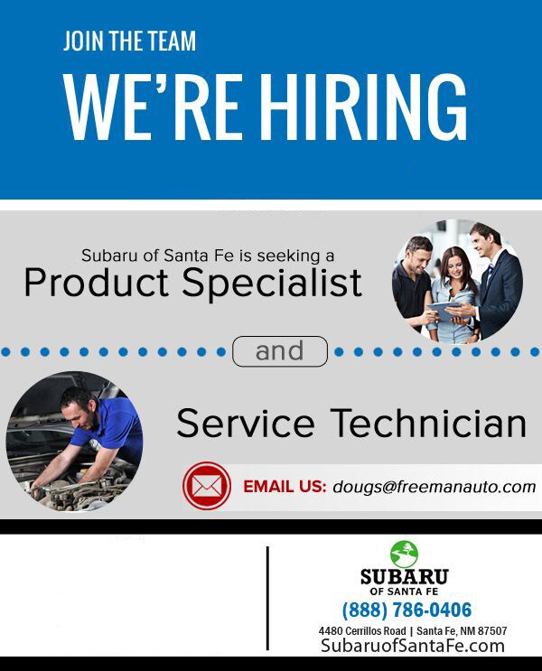 Subaru job opening.jpg