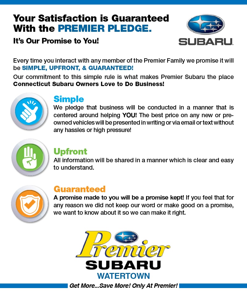 Our Pledge to You- Get More Save More