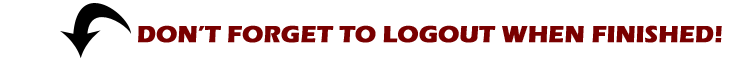 Logout Below