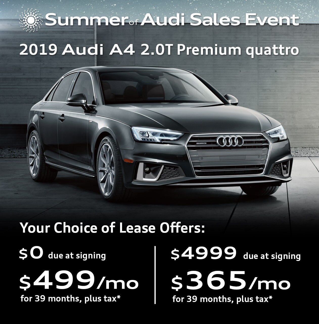 2019 Audi A4