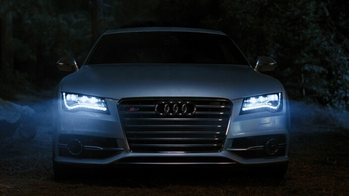 Audi Super Bowl Image S7 and LED