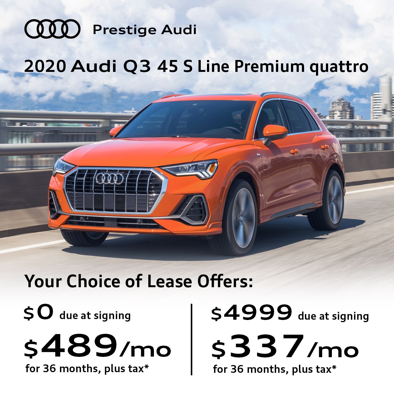 2020 Audi Q3