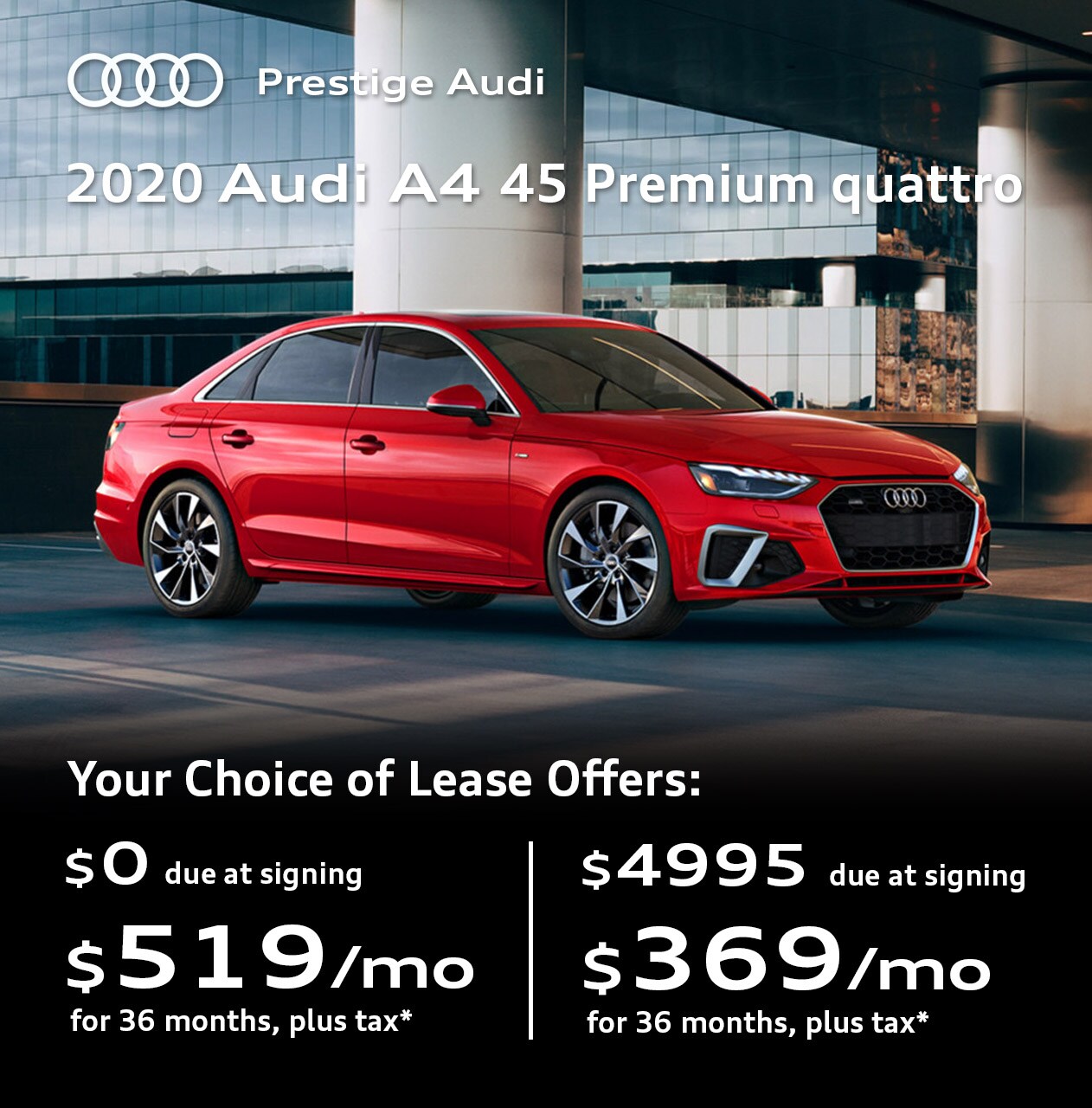 2020 Audi A4