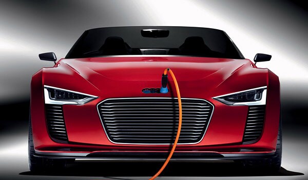 The Audi e-tron Spyder