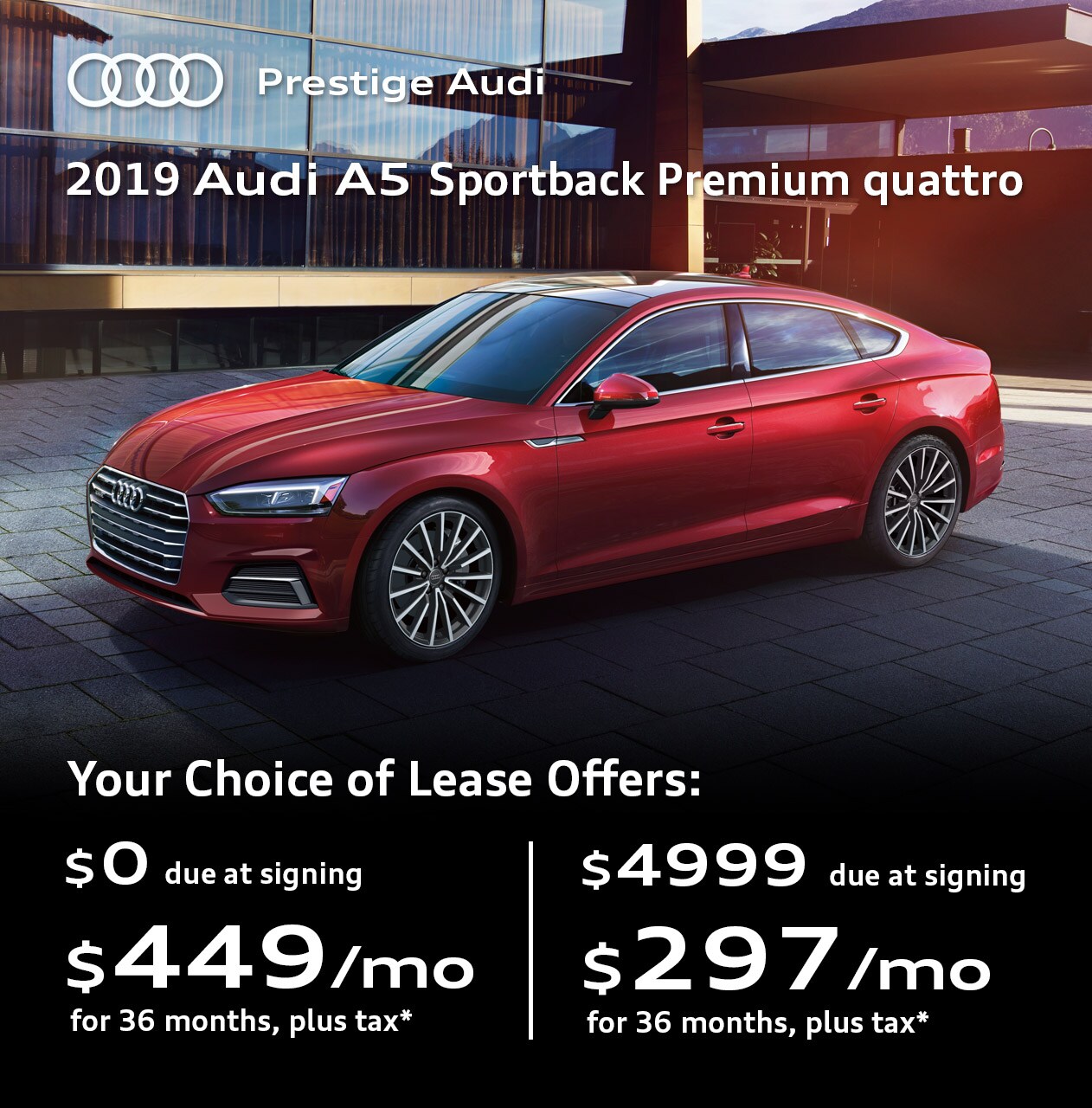 2019 Audi A5 Sportback