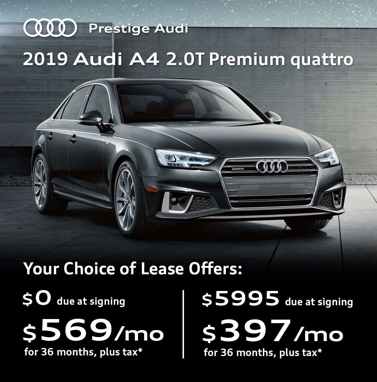 2019 Audi A4