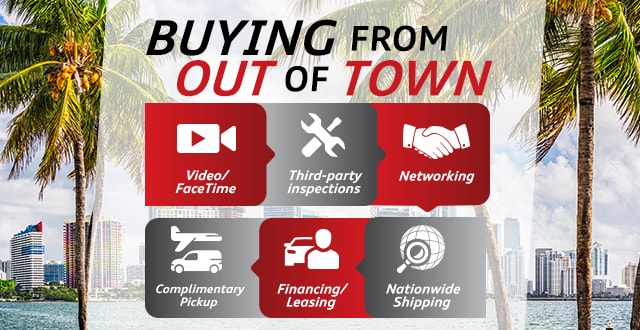 Buying from out of town