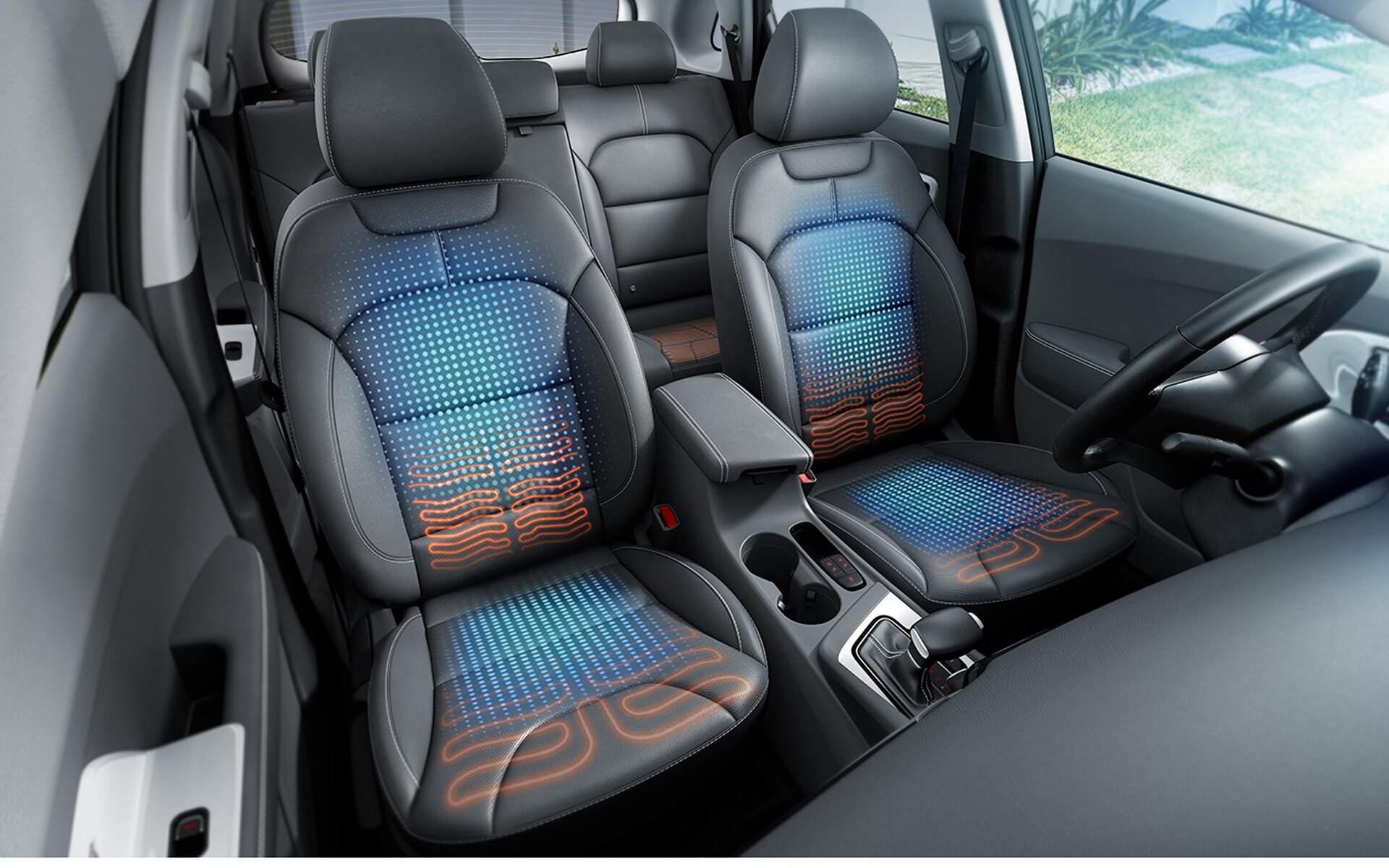 Heated and Cooling Front Seats