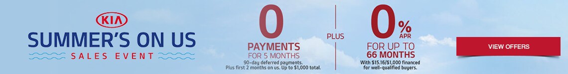 Prestige Kia Summer's On Us Sales Event