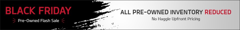 Black Friday Pre-Owned Flash Sale
