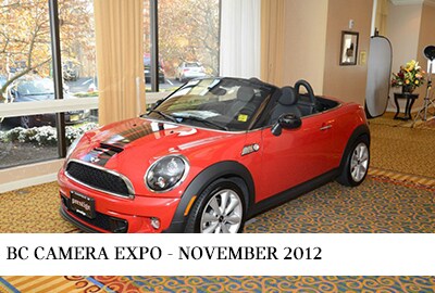 Prestige MINI ad the BC Camera Expo