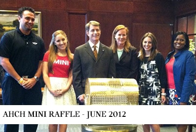 Audrey Hepburn Children's House raffle at Hackensack Hospital