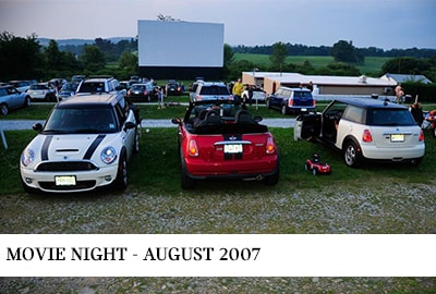 Prestige MINI fall movie night 2007