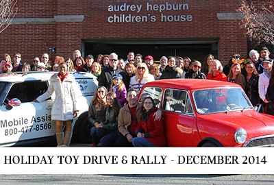 Prestige MINI 2017 holiday toy drive at Audrey Hepburn Children's House in Hackensack, NJ