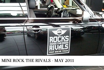 MINI Rocks the Rivals test drive tour at Prestige MINI