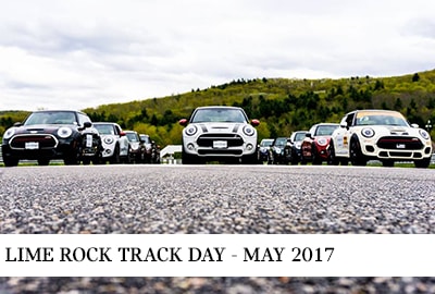 Prestige MINI track day at Lime Rock Park