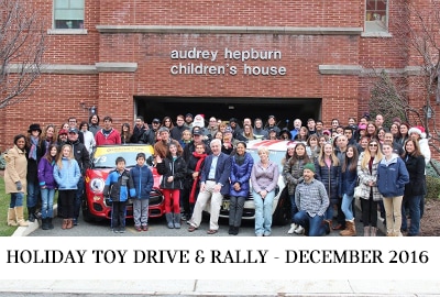 Prestige MINI holiday toy drive and rally