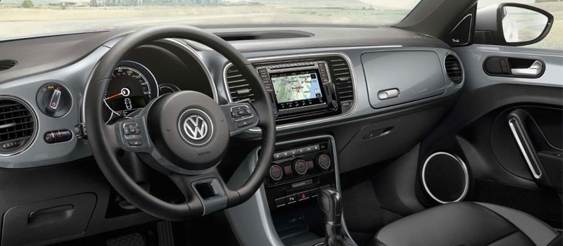 2017 VW Beetle Convertible Interior