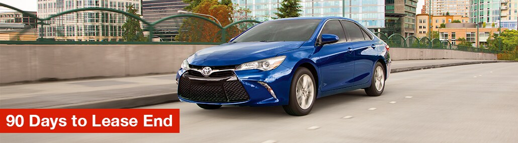 90 days to lease end at Prestige Toyota