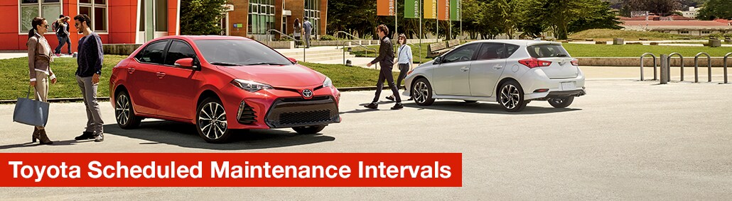 Toyota Scheduled Maintenance Intervals at Prestige Toyota