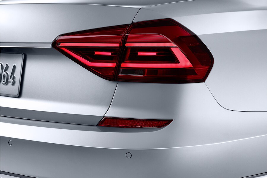 Silver Passat Tail Light