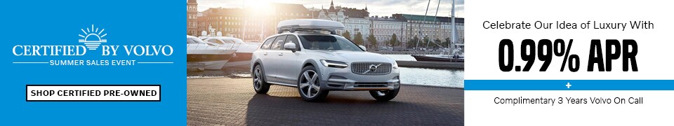Certified By Volvo Summer Sales Event